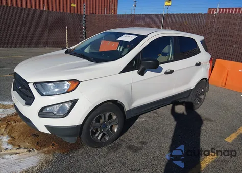 2018 Ford Ecosport S from USA, damaged, VIN MAJ3P1RE4JC187679